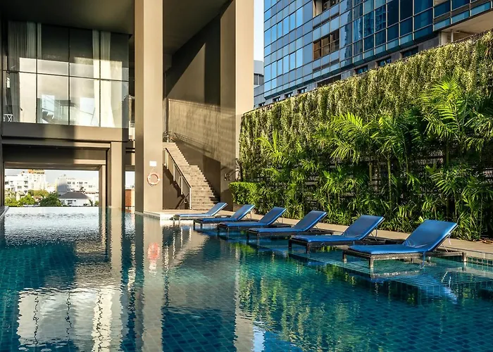 Апартаменты Wander - Ekkamai - View, Pool, Gym, Full Kitchen