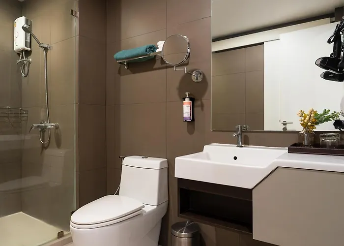 Апартаменты Wander - Ekkamai - View, Pool, Gym, Full Kitchen *