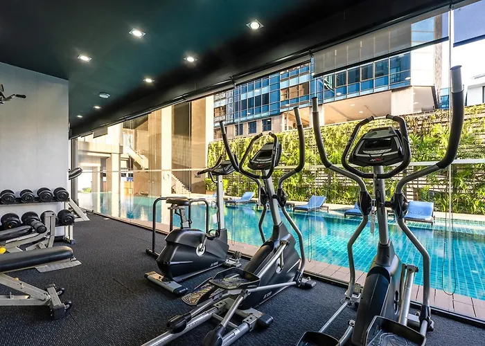 Апартаменты Wander - Ekkamai - View, Pool, Gym, Full Kitchen *